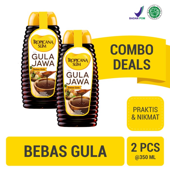 

Fe08774g Twin Pack: Tropicana Slim Gula Jawa 350Ml F3E1F111