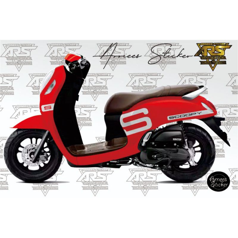 Decal skupy scoopy s 2021 full body custom
