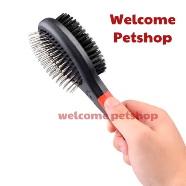 Sisir Anjing / Kucing Double Brush (Dua Sisi) / Sisir Anjing / Sisir Kucing