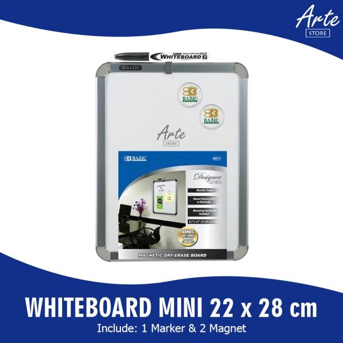 

(COD) Papan Tulis Kecil Magnet - BAZIC Magnetic Dry Erase Board STOK TERBATAS Kode 11