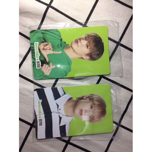 Lemonilo Jeno & Haechan Photocard