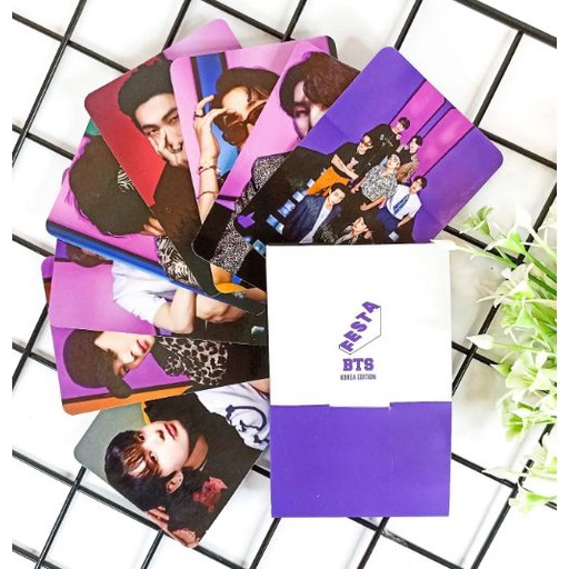 Mini Photocard Set BTS Festa Jungkook Taehyung Jimin Jin Suga RM J-Hope