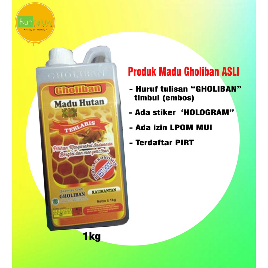 

Madu Gholiban 1 kg