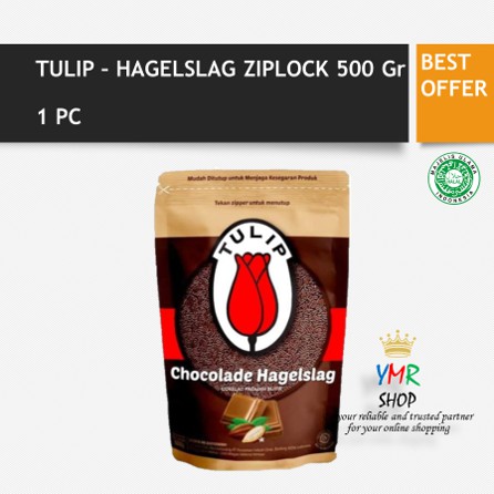 Tulip Coklat Meses Meises Hagelslag Ziplock Mesis Mesies 500Gr Cokelat Chocolate Sarapan