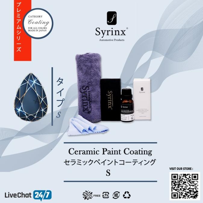 JAPANESE NANO CERAMIC COATING PAINT PROTECTION PREMIUM PRODUCT SYRINX ---Termurah---