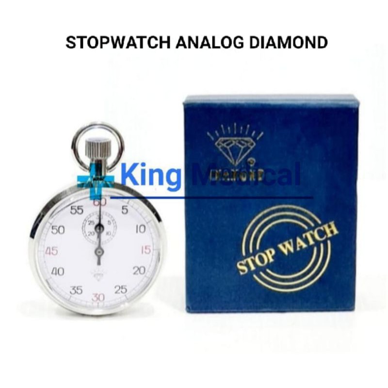 Stopwatch Analog Diamond