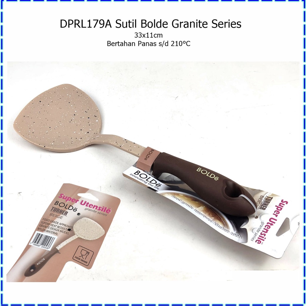 DPRL179A Sutil/Spatula/Turner Bolde Granite Series