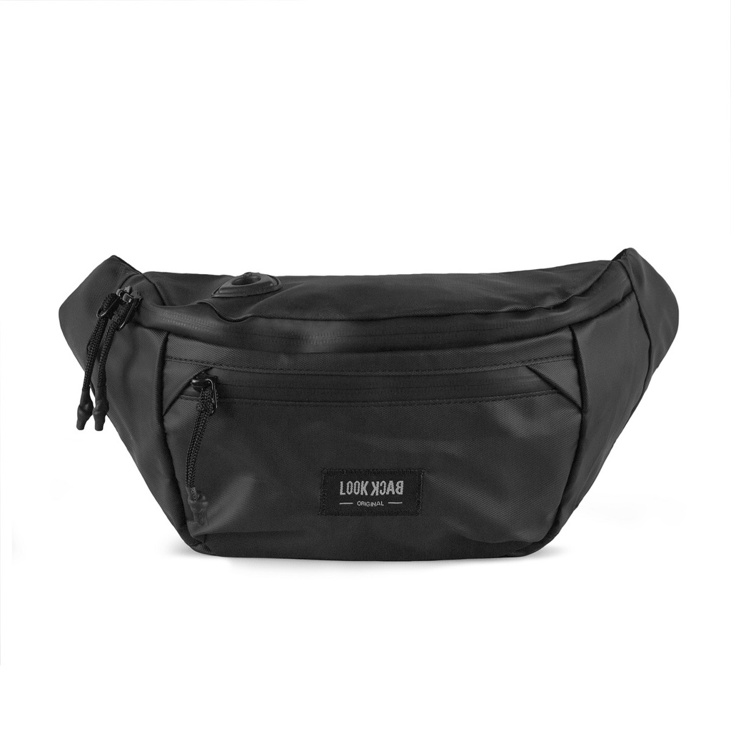 LOOK BACK NOZI Waistbag Waterproof - Tas Selempang Original Keren Murah Berkwalitas