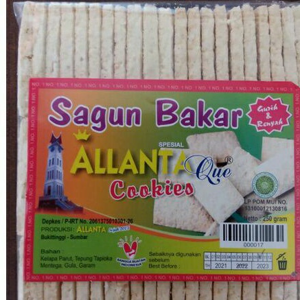 

Sagun Bakar ALLANTA 250 gram