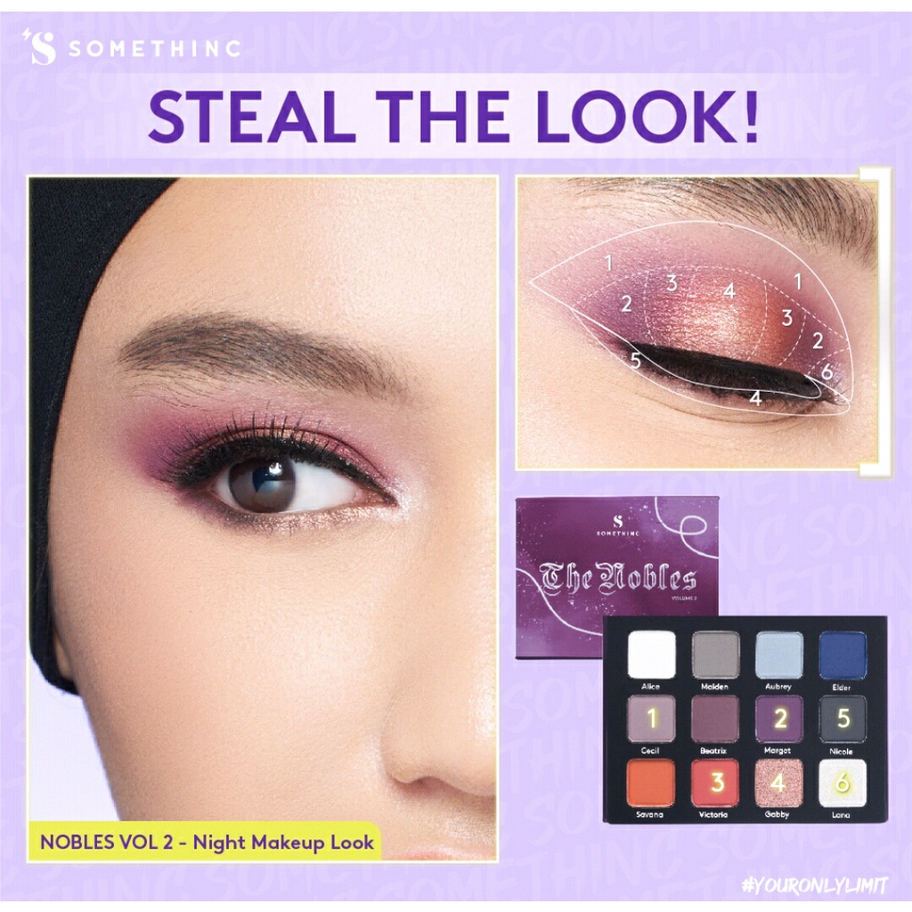 SOMETHINC THE NOBLES Eyeshadow Palette