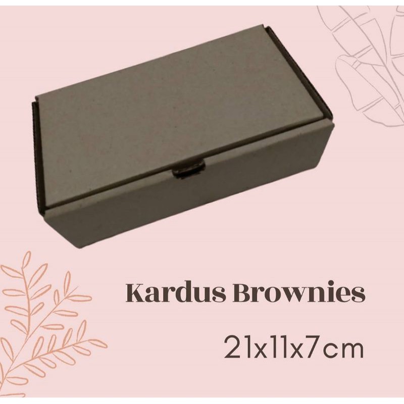 

Kardus Brownies Murah 21 x 11 x 7cm