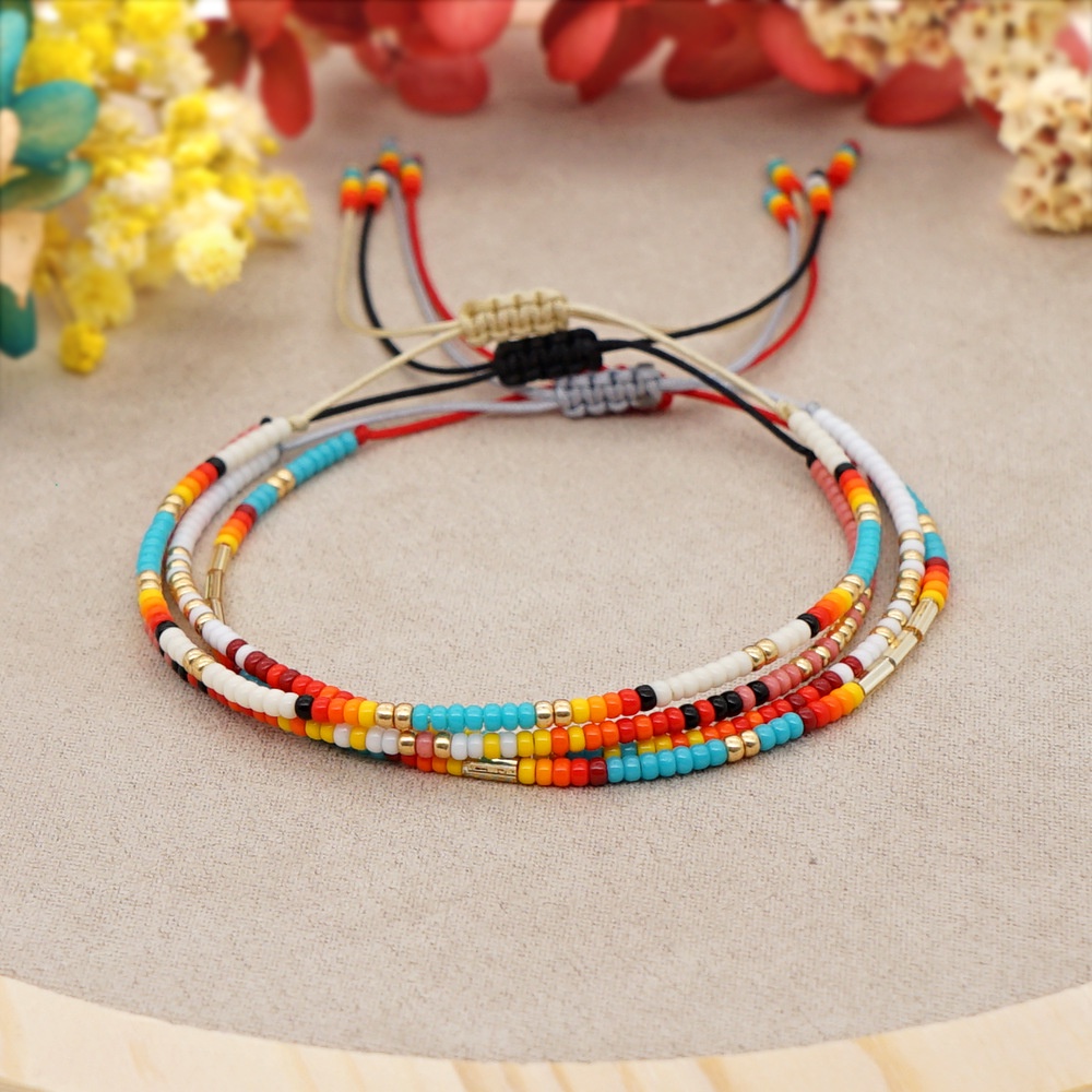 Gelang Manik-Manik Gaya Bohemian Untuk Wanita