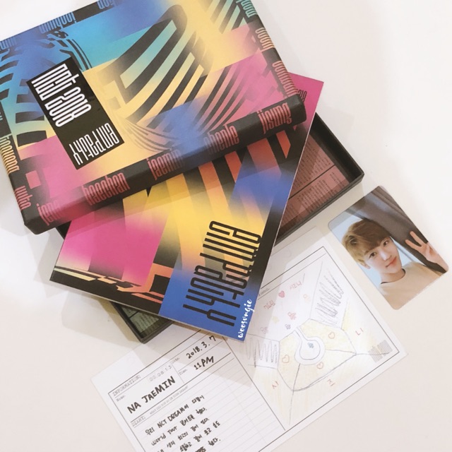 NCT 2018 Empathy Album with Jaemin photocard and diary