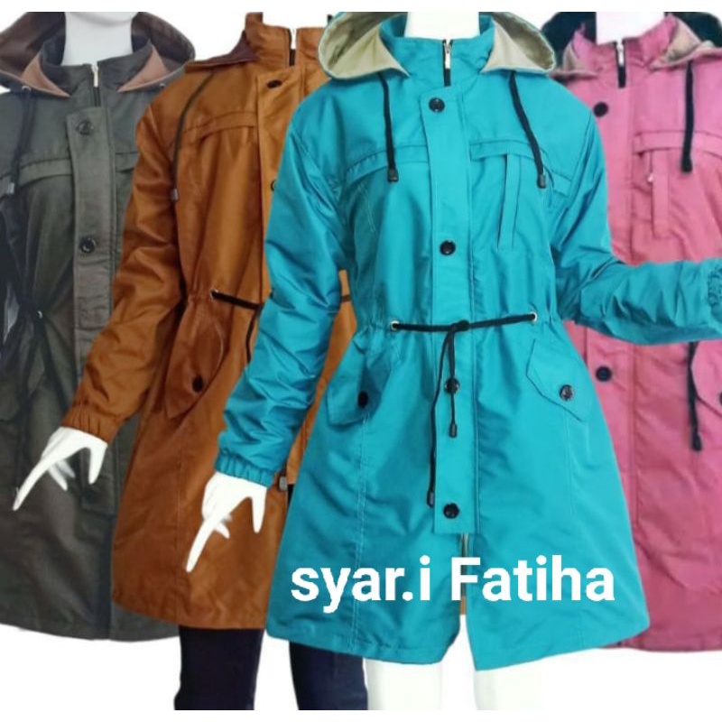 GRADE B jaket parka syar i hijab muslimah GRADE B