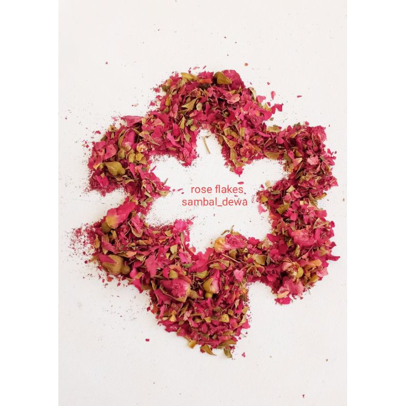 

Rose flakes/serpihan mawar