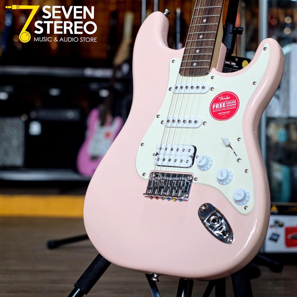 Squier Bullet HSS Stratocaster Shell Pink