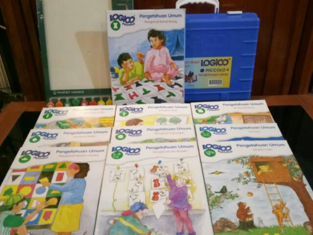Logico Primo Piccolo Maximo Kanisius Bukan Grolier Buku Edukasi Anak