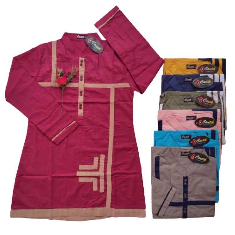 Baju muslimah Atasan baju Santri TUNIK ARCHIE