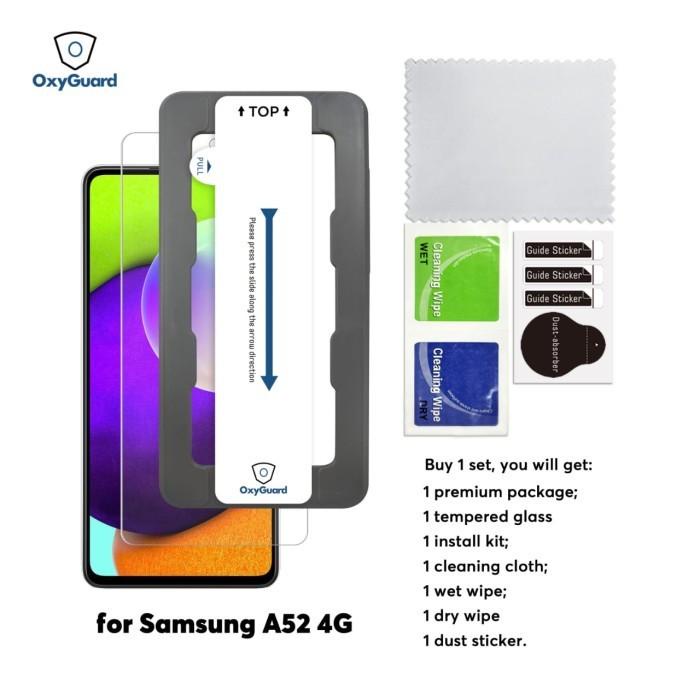 OxyGuard Tempered Glass Samsung Galaxy A72 A52 2021 Screen Protector