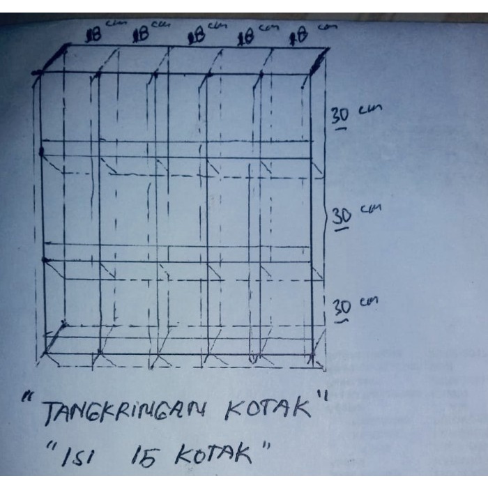Tangkringan Merpati Pos Kotak / Burung Dara Pos / Racing Pigeon Loft