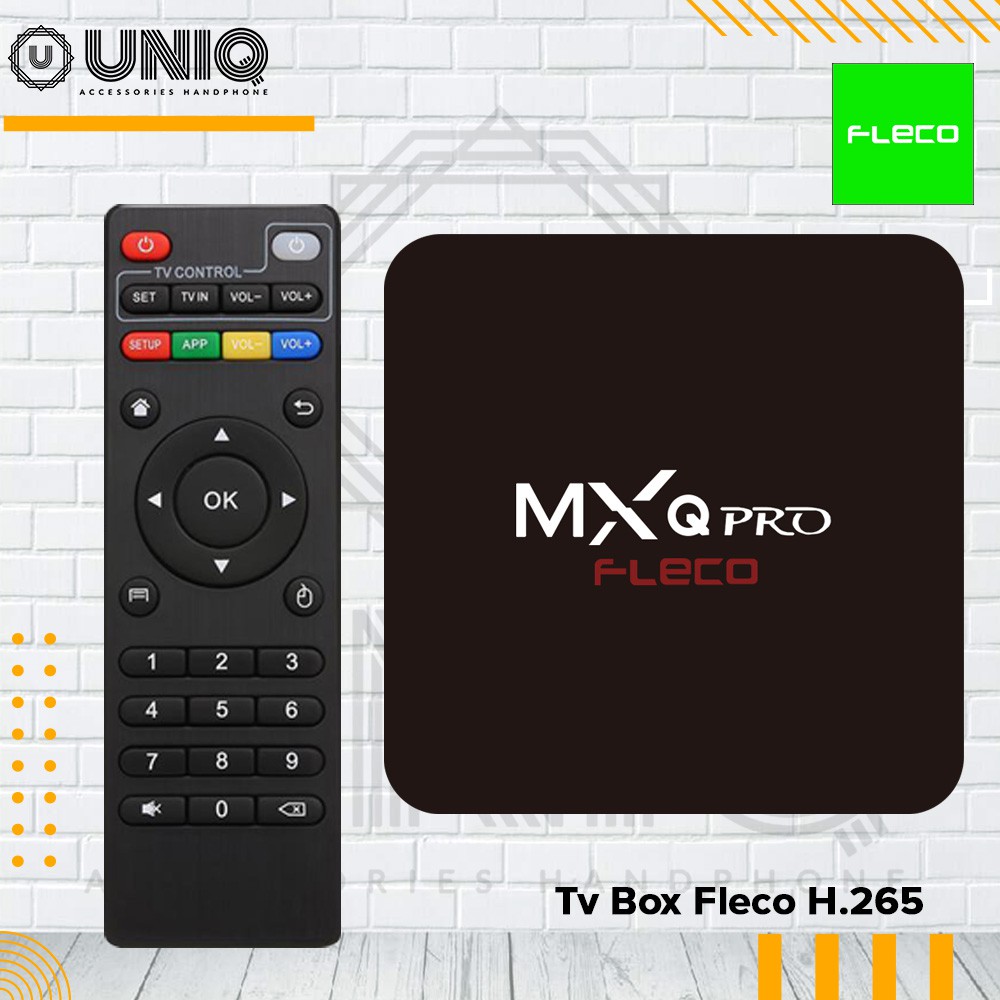 Android Tv Box 4K Fleco MXQ PRO Ram2/16gb + Playstore Android Tv Box