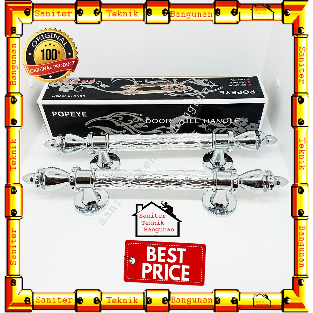 HANDLE PINTU-TARIKAN PINTU-GAGANG PINTU-PULL HANDLE SISIK NAGA CRISTAL