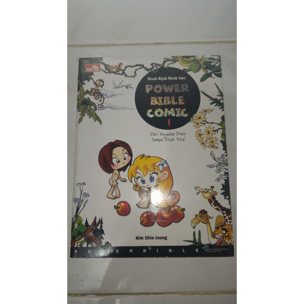 Power Bible Comic 1 Kisah Bijak Kitab Suci Kejadian Dunia Kisah Yusuf