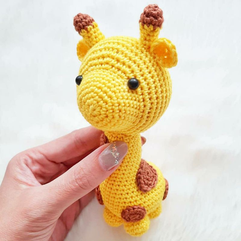 Amigurumi (Boneka Rajut) Giraffe