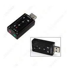 USB SOUND CARD 7.1 PC NOTEBOOK LAPTOP KOMPUTER   SOUND CARD