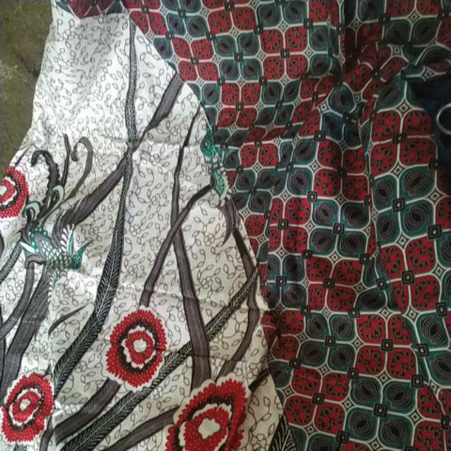 Gamis Batik Motif Ilalang | Baju Muslim Batik Modern | Gamis Batik Syari Atasan Wanita Muslim