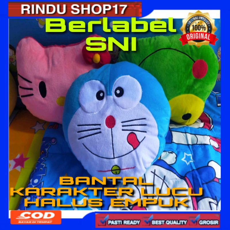 (RS)bantal kepala karakter / bantal sofa karakter / bantal karakter