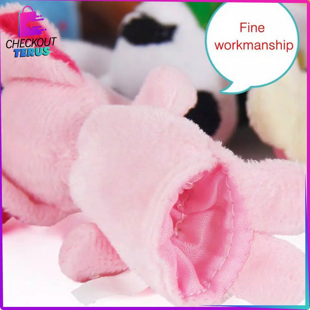 CT M8 Boneka Jari Karakter Mainan Anak Bayi Mainan Edukasi Boneka Tangan Finger Puppet Kids