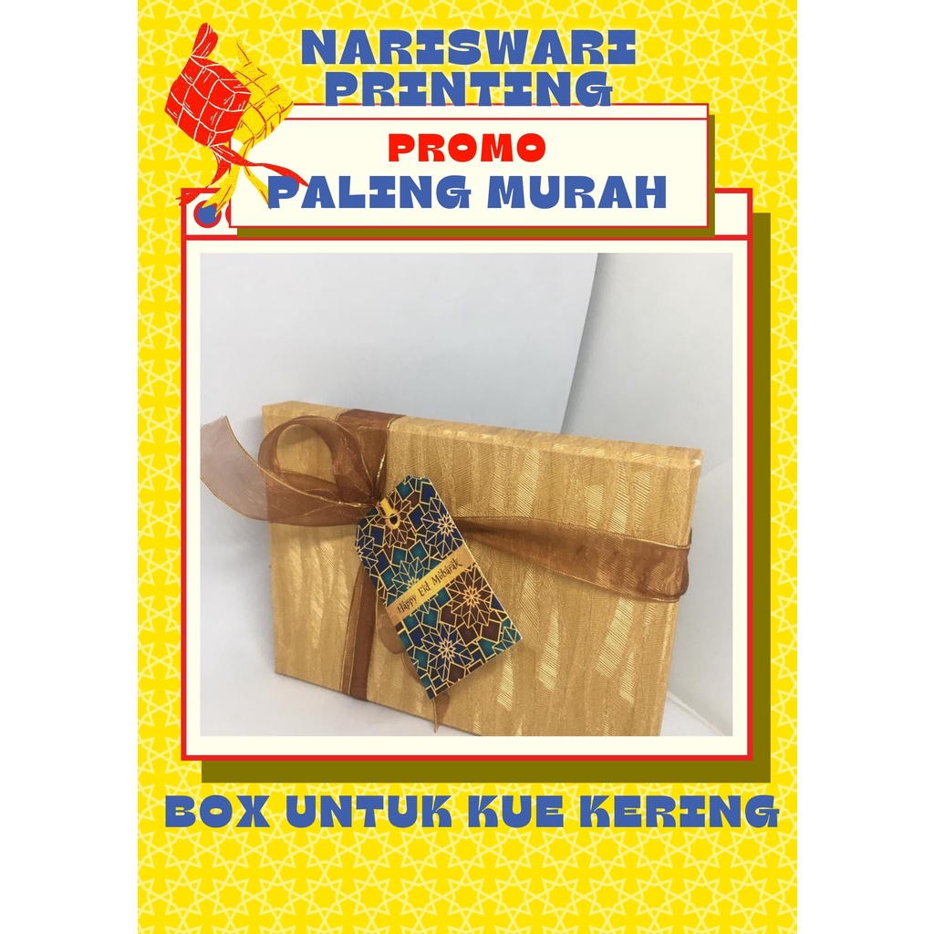 

Cetak Box Untuk Tempat Kue Kering | Custom