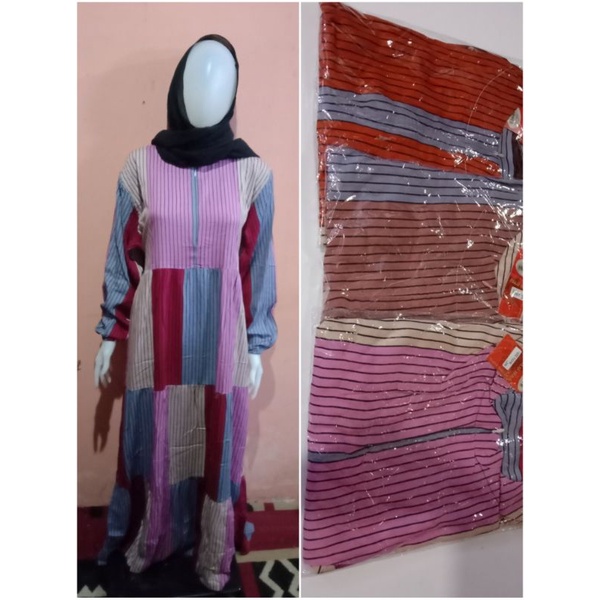Gamis viscose murah//promo gamis/ gamis BUSUI/dres BUSUI/ homedres