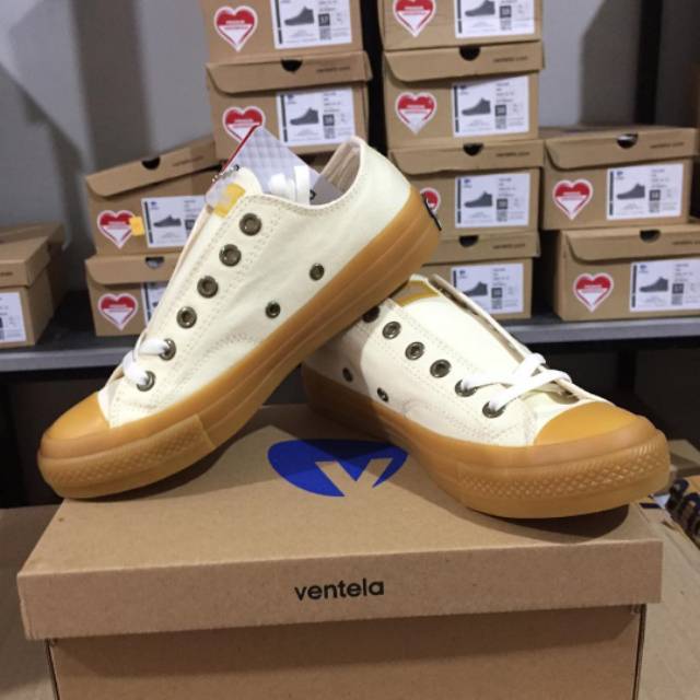 Ventela Low Cut 70s White Natural Gum