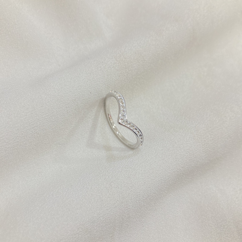 Cincin Fuji Permata Titanium Anti Karat Aksesoris Fashion Korea