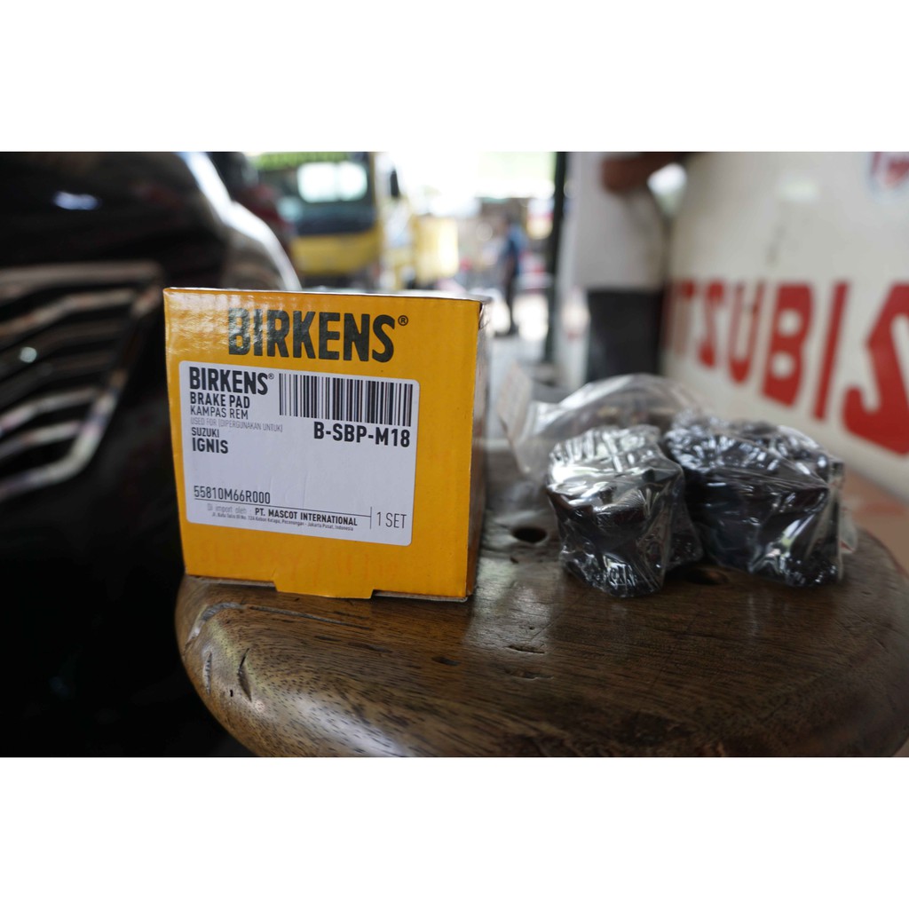 Brake Pads Kampas Rem Depan Suzuki Ignis merk Birkens