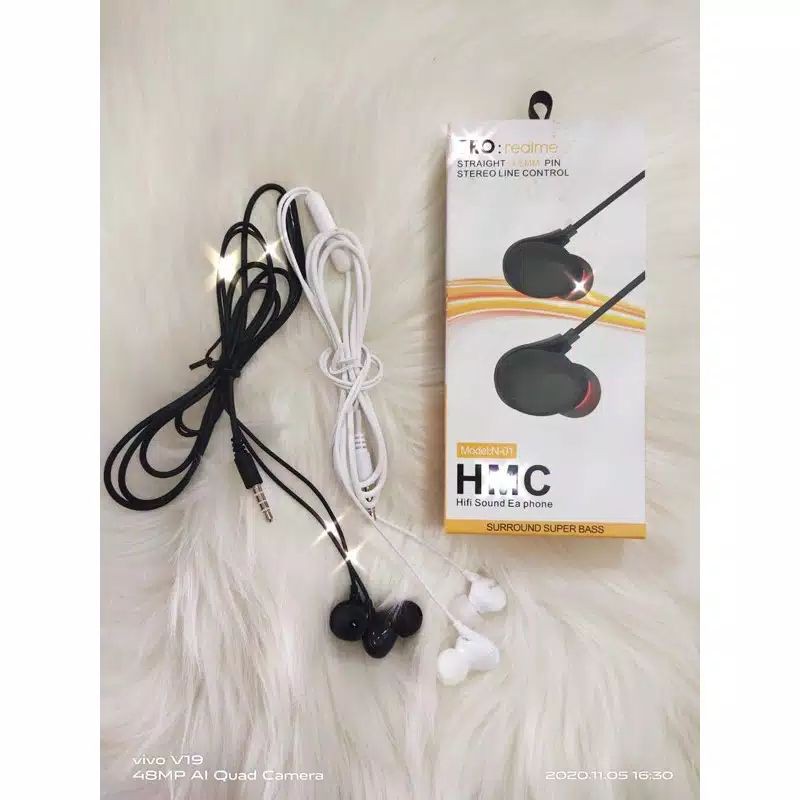 HF HEADSET REALME HMC N-01 BRANDED SUPER BASS