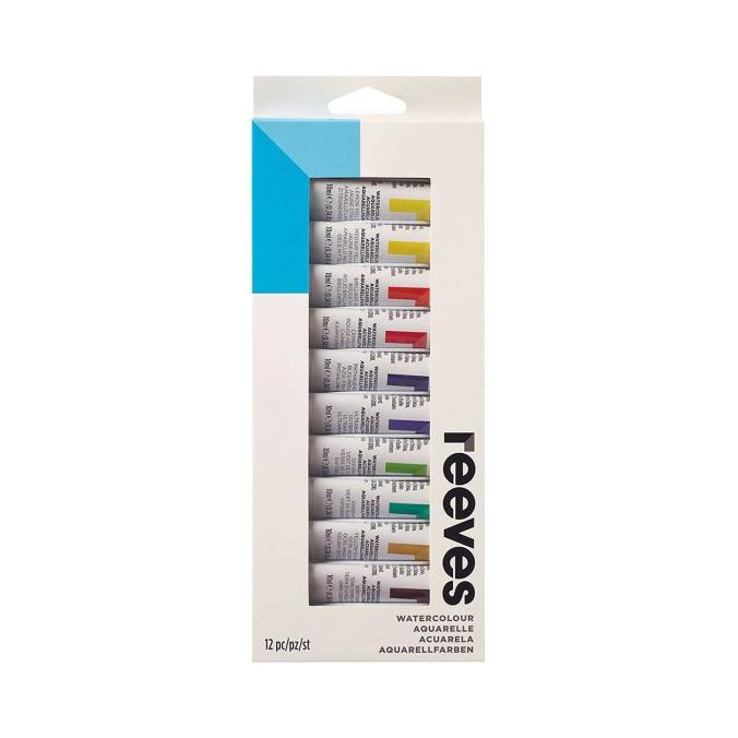 

Reeves Watercolor Paint Set 12 Pcs