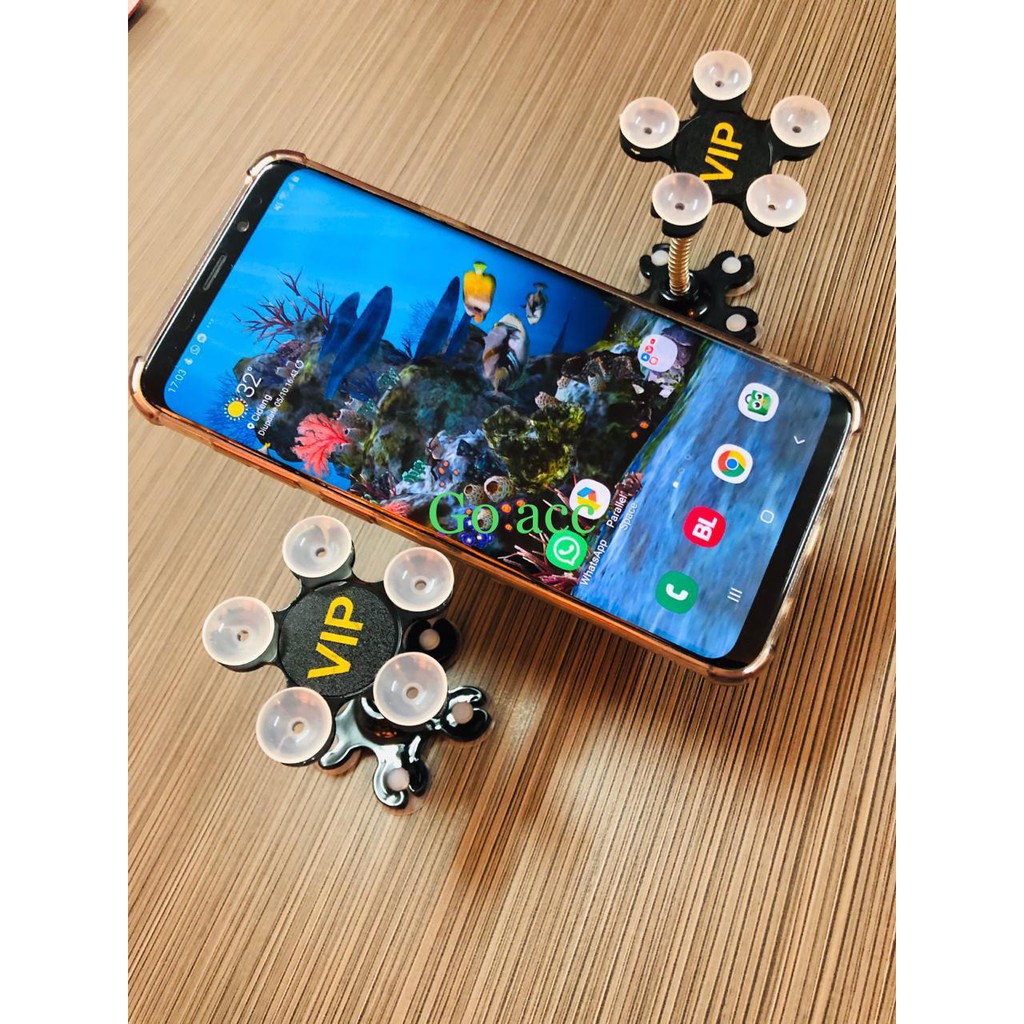 HOLDER BUNGA UNIVERSAL STAND MAGIC SUCTION CUP MOBILE PHONE BRACKET