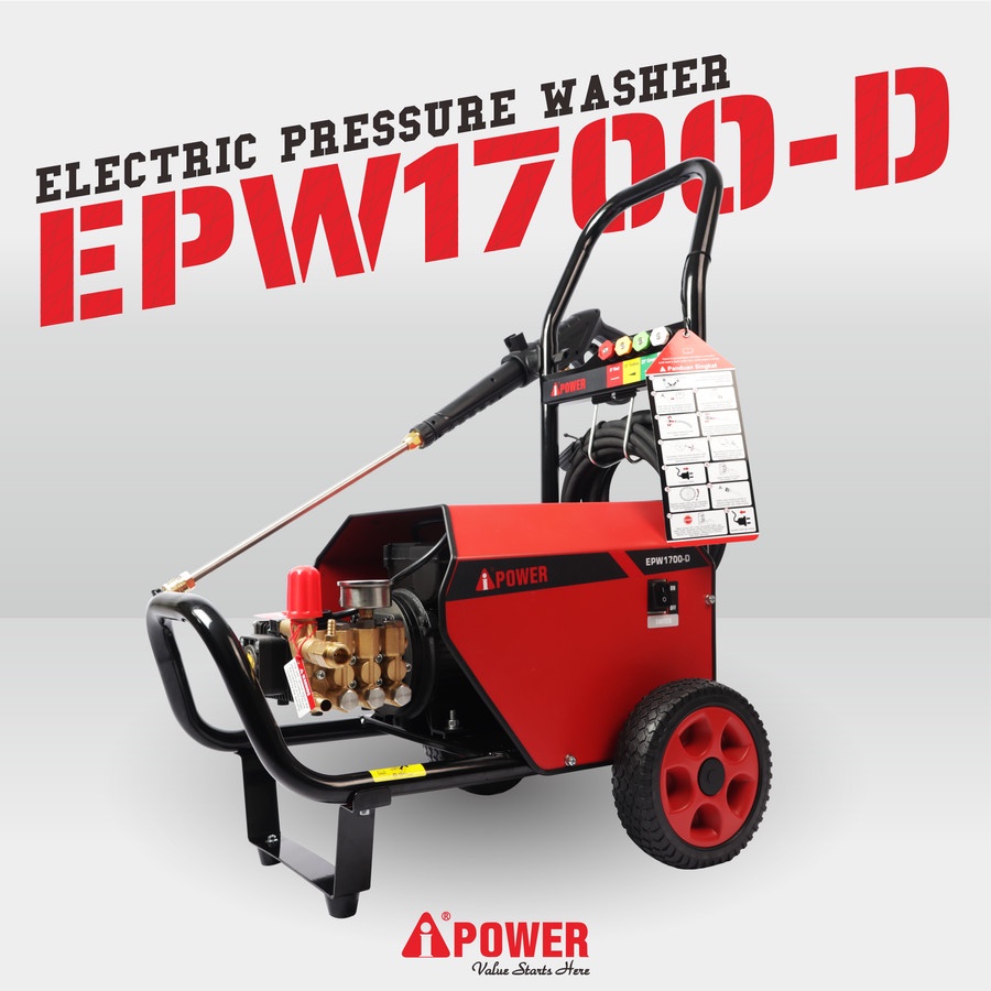 Jet Cleaner ELECTRIC IPOWER EPW1700-D PROQUIP MACH2800 / High Pressure Washer EPW 1700 - Jet Cleaner LISTRIK AIPOWER EPW 1700