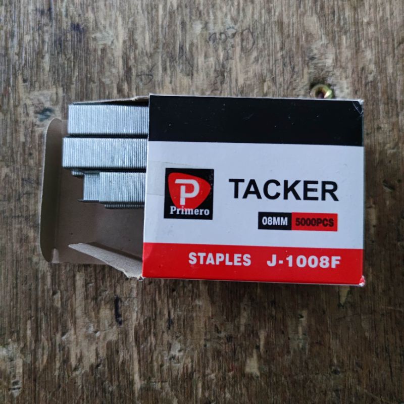 

Isi Staples Gun Primero 8mm / Stapler Gun / Staples Tembak