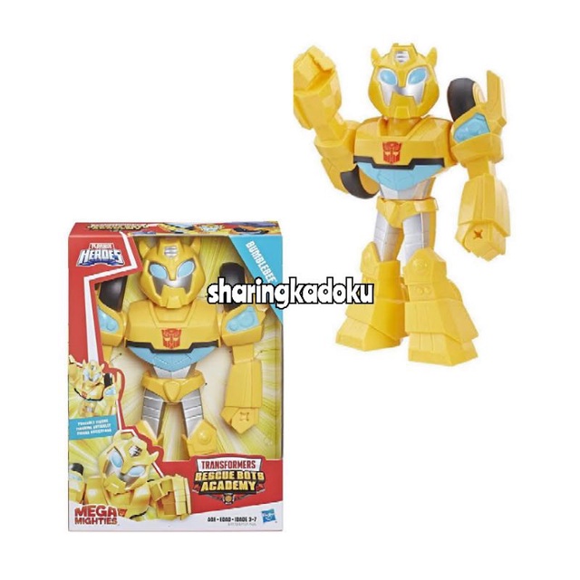 transformers bumble bee power Rangers Hasbro Figure Mega mighties Optimus prime Thanos Mainan Anak P