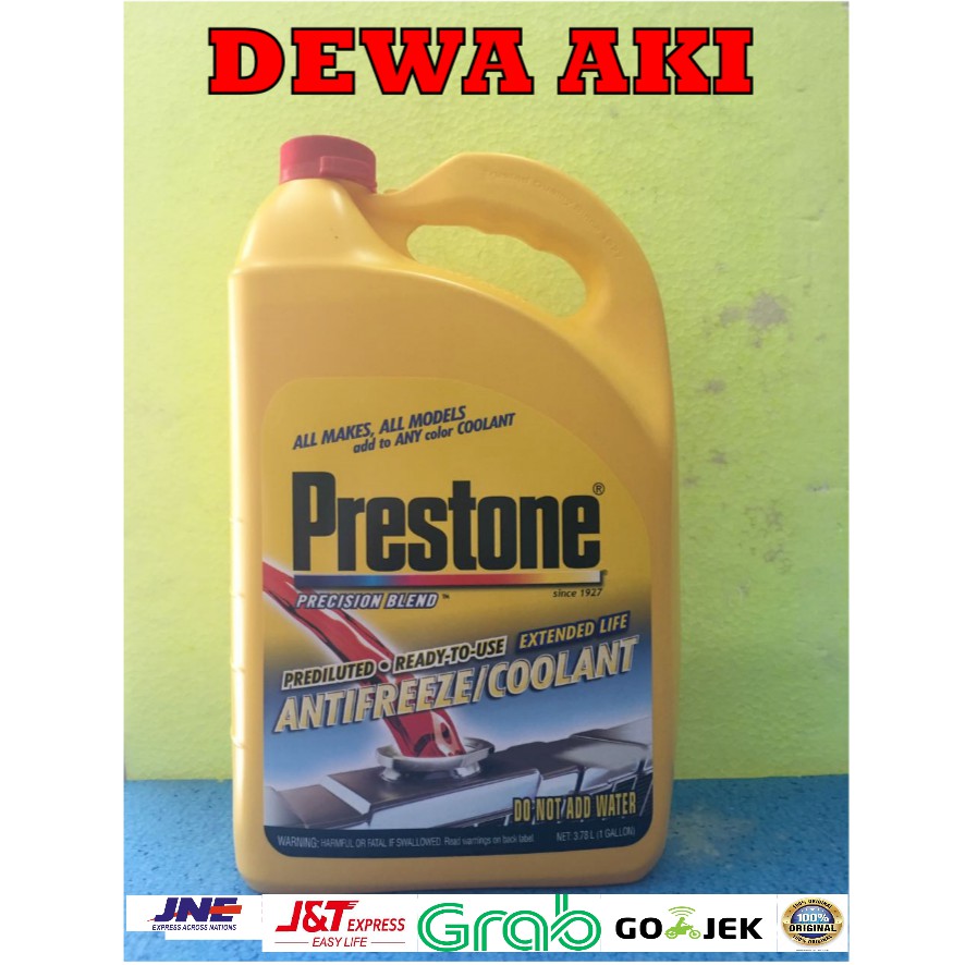 Prestone Radiator Coolant Air Radiator mobil Ready To Use Coolant 378 mL isi warna Merah