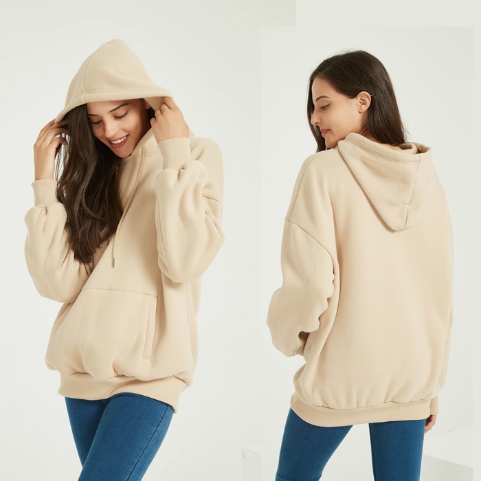 Jaket wanita BEIGE hoodie sweater  big size M L XL XXL XXXL XXXXL XXXXXL