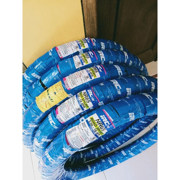 ban IRC tipe NR 65 ring 18 ukuran 300