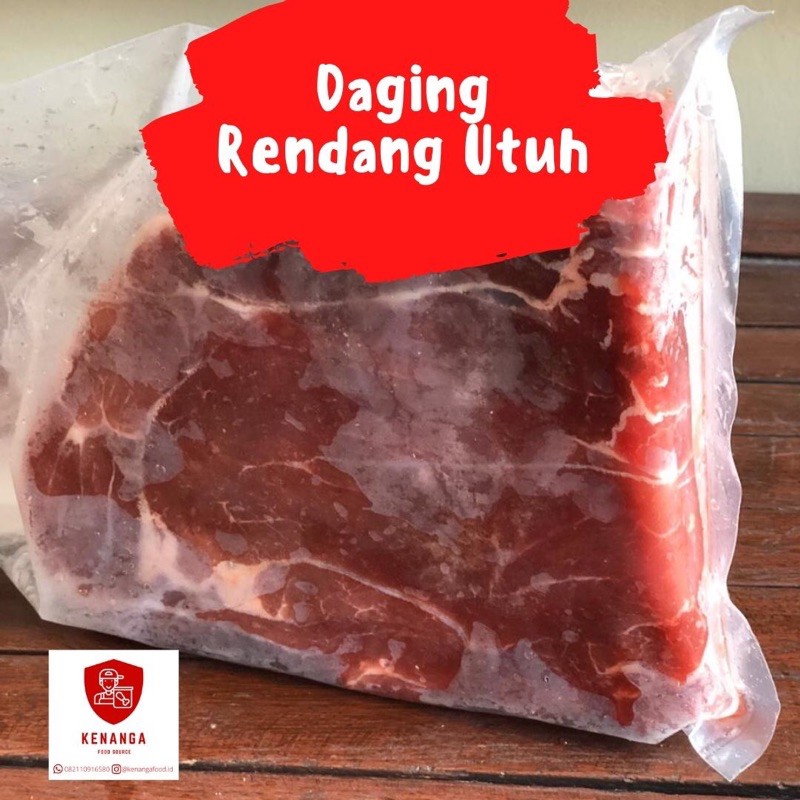 

Daging Rendang utuh 1kg / beef rendang whole 1kg