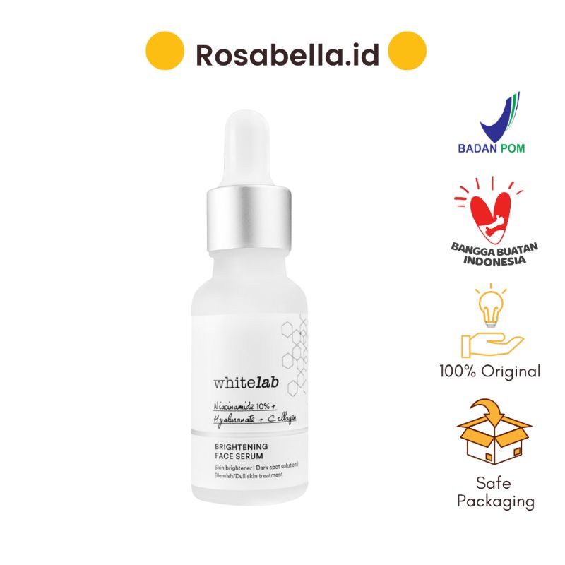 WHITELAB BRIGHTENING FACE SERUM Serum Pencerah Serum Wajah