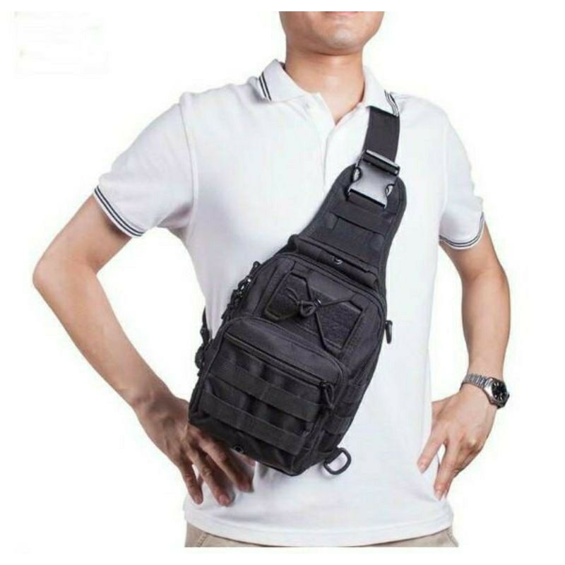 Afd tas selempang tactical pria shoulder bag