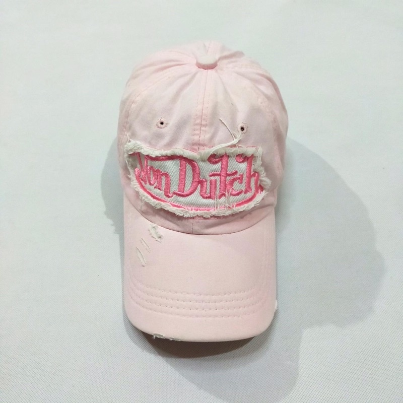 Soft pink Von dutch cap